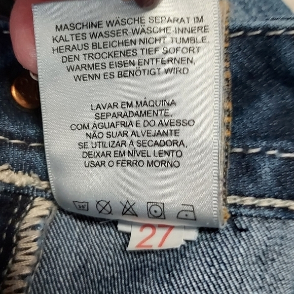 Miss Me jeans size 27 skinny Ins31 style JV817252 - Picture 10 of 15